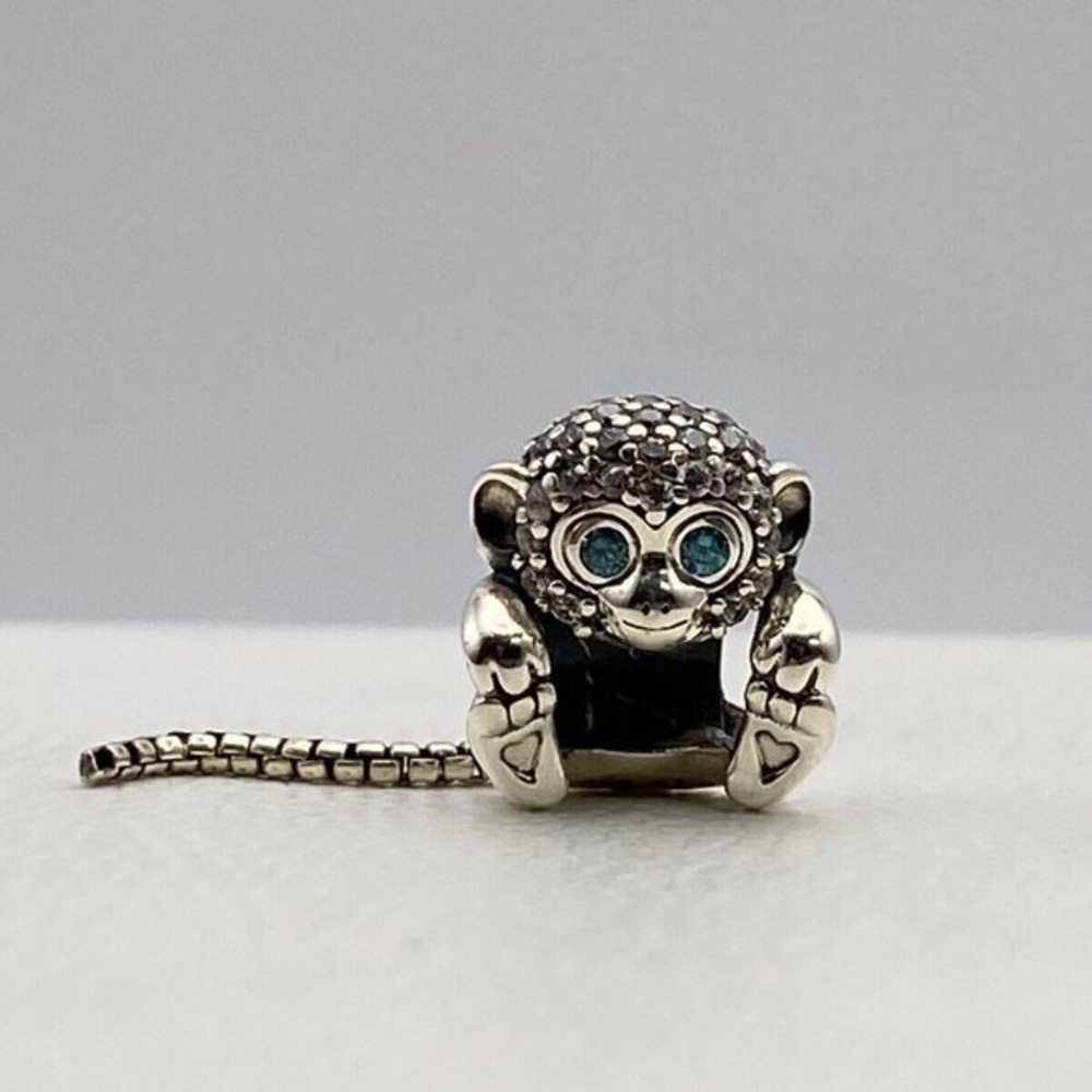 Pandora Silver Monkey Charm